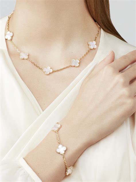 van cleef and arpels replica necklace uk|van cleef and arpels necklace mother of pearl.